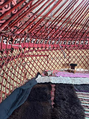 Продажа юрт: Юрта традиционная (разборная) - Каркас: деревянный, окрашенный в — 7