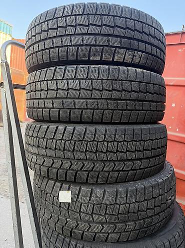 Шины 205 / 65 / R 15, Зима, Б/у, Комплект, Легковые, Япония, Dunlop