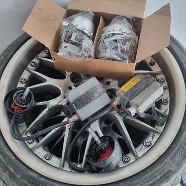 bmw 2002: Komplekt, Yaxın və uzaq vuran işıqlar BMW, 2002 il, Orijinal, Almaniya, İşlənmiş — 1