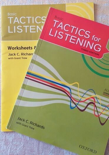 listening: Tactics for Listening İngilis dili dinləmə üzrə test kitabı dinləməni