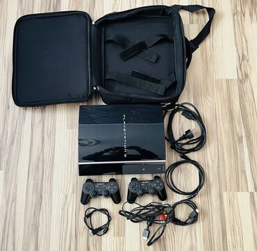 PS3 (Sony PlayStation 3): Playstation 3 üst və tezniki vəziyəti əladır, işıəkdir, heç bir — 6