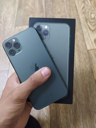 alpine: IPhone 11 Pro, 256 ГБ, Alpine Green, Чехол, Коробка, 86 %