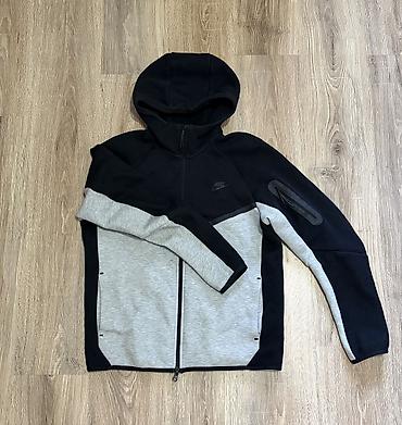 fleece: Мужская толстовка, M, Nike, Б/у, цвет - Черный, Бесплатная доставка, Самовывоз, Платная доставка — 1
