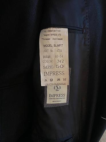 Костюмы: Мужской классический костюм-тройка IMPRESS by Sadefendi. Состав — 7