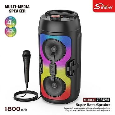 сабвуфер калонка: Портативная мультимедийная акустическая система Sing-e ZQS4291 - — 1
