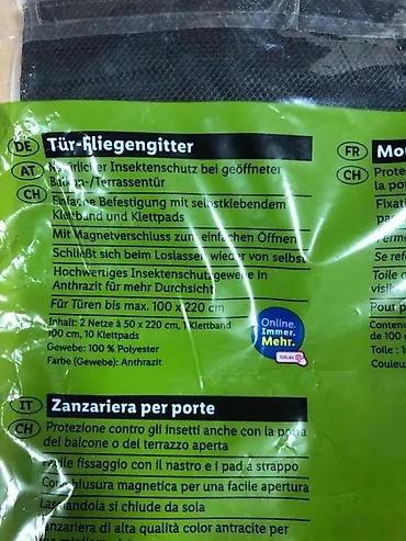 Oprema i sredstva za zaštitu: LIVARNO Home – Mreža protiv insekata za vrata (magnetna) - Namena — 7