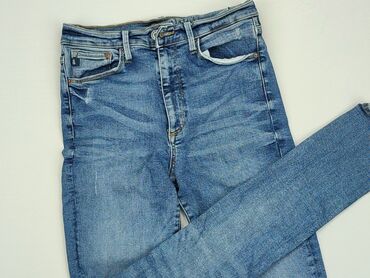spódnice dżinsowe z przetarciami: Jeansy, S, stan - Dobry