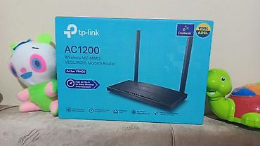 wifi modem: TP-Link Archer VR400 AC1200 VDSL/ADSL modem‑router - Simsiz MU‑MIMO — 1