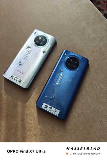 чехол на поко м5: Honor 50 Lite, Колдонулган, 128 ГБ, түсү - Күмүш, 1 SIM, 2 SIM