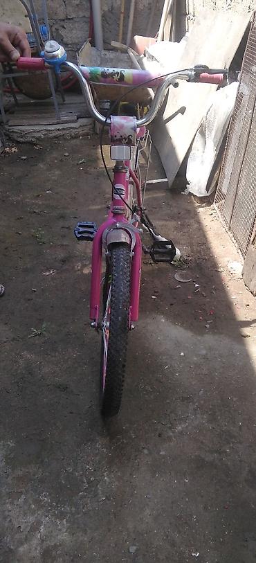 usag ucun: Uşaq velosipedi – LADA SPORT, çəhrayı rəng. Çox işlənməyib, hər şeyi — 2