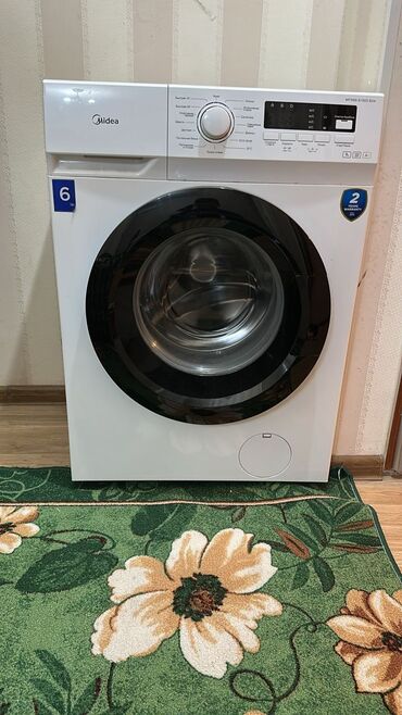 roboclean pro цена бишкек: Кир жуучу машина Midea, Колдонулган, Автомат, 6 кг чейин