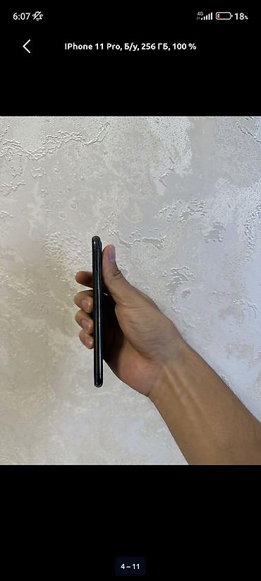 iphone x 256: IPhone 11 Pro, Б/у, 256 ГБ, Matte Midnight Green, Зарядное устройство, 100 % — 4
