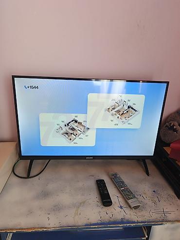 plazma televizorlar: Yoshiko 32" LED televizor cəmi 2ay işlənib karopkasi senedi var - — 3