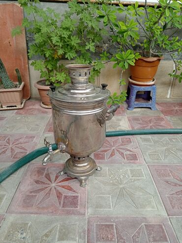 işlənmiş soyuducu satilir: İşlənmiş Od Samovar, 7 l, Ünvandan götürmə