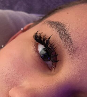 наращивание ресниц с выездом на дом: Кирпиктер, Классика, Гипоаллергендик материалдар
