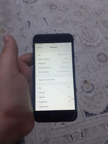 Apple iPhone: IPhone 7, 32 GB, Black Titanium — 11