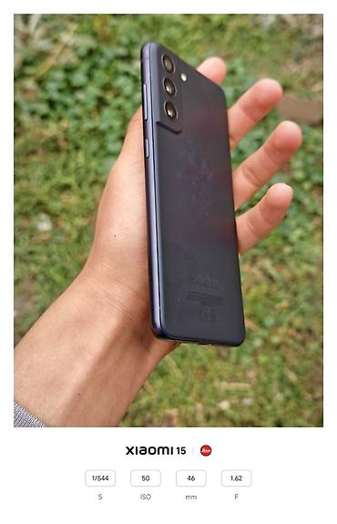 Уюлдук телефондор жана аксессуарлар: Samsung Galaxy S21, Колдонулган, 256 ГБ, түсү - Боз, 2 SIM — 8