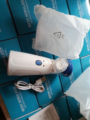 Ингаляторы, небулайзеры: Ингалятор Небулайзер: ангина, астма, жөтөл жана бронхит, мурундун — 4