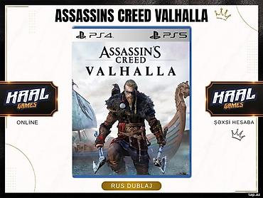 PS5 (Sony PlayStation 5): PS4, PS5 üçün "Assassin's Creed Valhalla" oyunu 👑 PS4 və PS5 üçün — 1