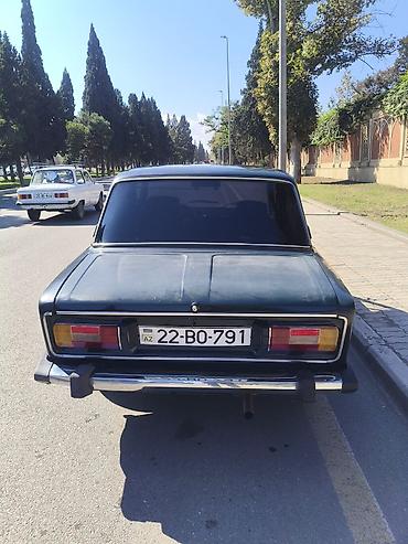 vaz 21013: VAZ 2106 sedan - Kuzov: klassik 4 qapılı sedan, tünd yaşıl rəng, xrom — 2