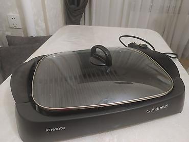 Kenwood elektrik manqalı/grill - Şüşə qapaqlı iri ölçülü grill səthi