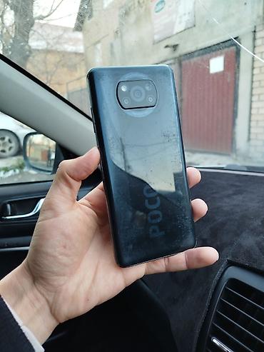 Poco: Poco X3, Б/у, 128 ГБ, цвет - Синий, 2 SIM — 1