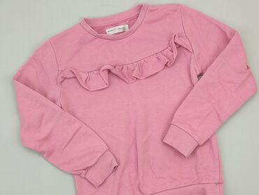 elegancka biała bluzka krótki rękaw: Sweatshirt, 10 years, 134-140 cm, condition - Very good