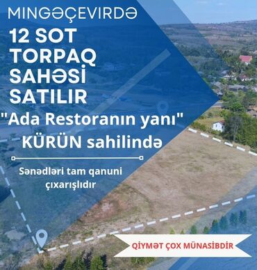 xacmazda torpaq sahesi satilir: 6 соток, Для бизнеса, Купчая, Техпаспорт