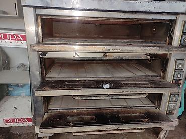 Пекарские шкафы: Промышленная пекарская печь, трехъярусная - Конструкция: 3 — 7