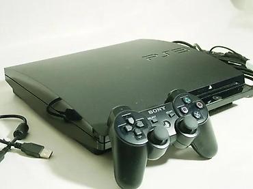 igrice za decu: U ponudi Sony Playstation 3 Slim model. Konzola je lepo očuvana — 6