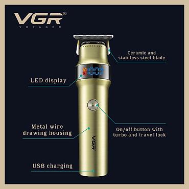 sac ucun moyka: Profissional Trimmer VGR 991 - Keramik Bıçaqlı / 2000mAh / 400 Dəqiqə — 5