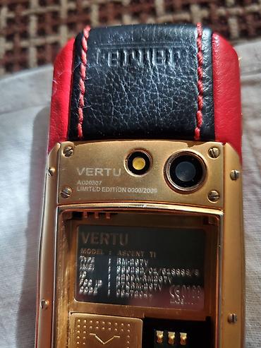 Мобильные телефоны и аксессуары: Vertu Ti, Б/у, цвет - Золотой, 1 SIM — 3
