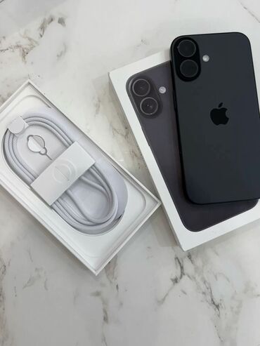 Apple iPhone: IPhone 16, Новый, 1 ТБ, Alpine Green, Наушники, Стилус, Коробка, 100 %