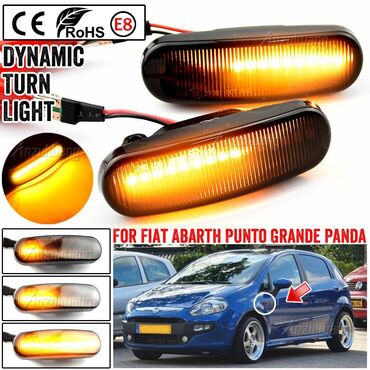 Tuning oprema: Dinamički LED bočni žmigavac FIAT LED dinamički žmigavci bočni — 4