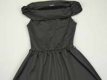 czarna sukienki elegancka midi: Sukienka, M, stan - Idealny