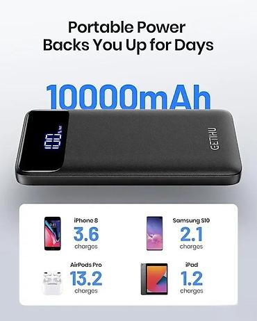 lil solid 2.0 preis: POWER BANK SA PRAVIH 10.000 MAH NOV EKSTERNA BATERIJA ZA SVE | Cene — 6