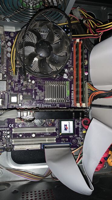 Настольные ПК и рабочие станции: Компьютер, ядер - 2, ОЗУ 4 ГБ, Для несложных задач, Б/у, Intel Pentium, HDD