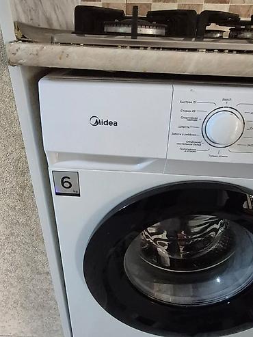 midea: Midea önyükləməli paltaryuyan maşın - Yük tutumu: 6 kq (korpus — 3