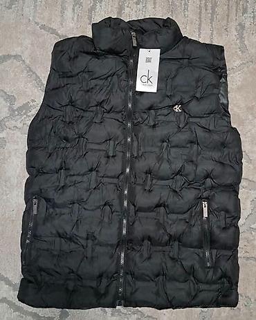crne rolke muske: Muški prsluci – puffer modeli, crna boja - Brendirani modeli sa — 4