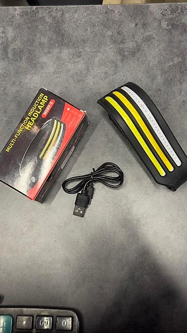 Другое для спорта и отдыха: Многофункциональный налобный фонарь W689-3 с индукционным управлением — 2