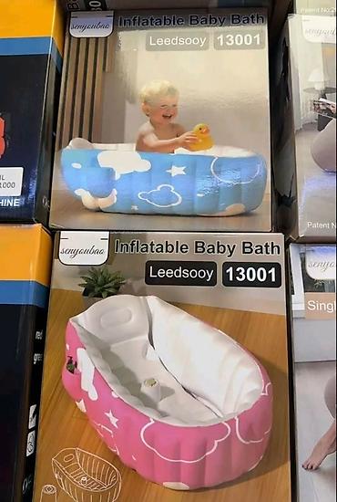 basta borca: Inflatable Baby Bath Leedsooy 13001 je prenosiva kadica na naduvavanje — 2