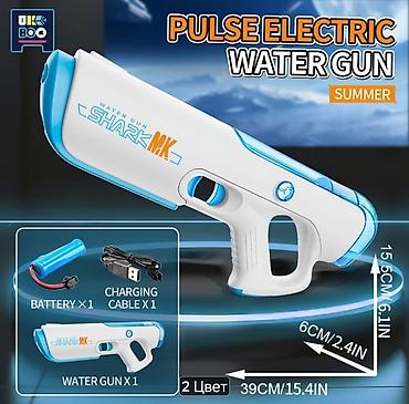 barmaq oyuncaq: Elektrik su tapançası – Shark MK - Tip: Pulse Electric Water Gun - — 3