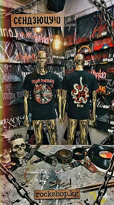Футболки: Футболки с принтами Iron Maiden (черные) Варианты дизайна: - — 29