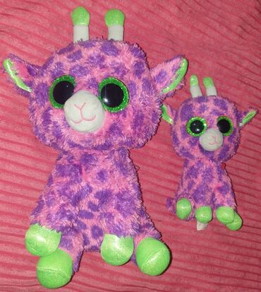 vilenjak igracka: TY BEANIE BOOS original plisana igracka zirafa gilbert. Veća igracka