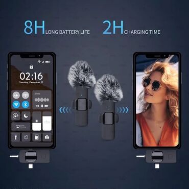 Səsgücləndiricilər, qulaqlıqlar və mikrofonlar: Mini Yaxa Mikrafonu 1) Yeni səs-küyün azaldılması çipi ilə yenilənmiş — 7