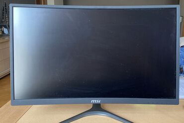 Monitorlar: Gaming monitor MSI 75 HZ.Iki il istifede olunub.Ideal