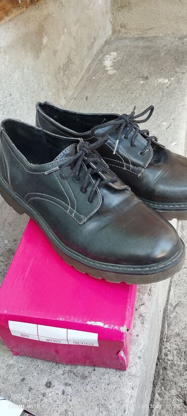 зимние обувь мужские: Ботинки и ботильоны 38, цвет - Черный