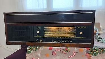 radio: URAL-114 radiola – vintaj stolüstü radio və vinil pikap kombinasiyası — 1