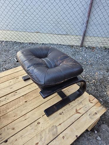 Fotelje: Naslonjač sa tabureom (set) - Udobna fotelja sa pripadajućim tabureom — 5