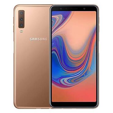 samsung a7 128gb: Samsung A7, 128 GB, rəng - Bej